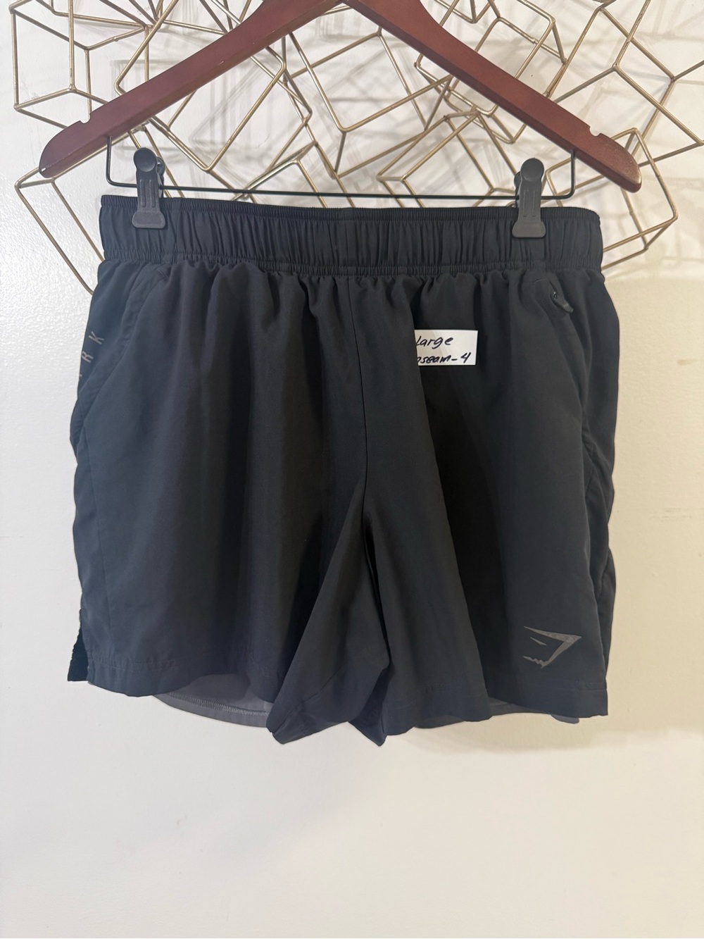 Gymshark Men’s Black Athletic Training Shorts